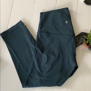 lululemon athletica Dark Teal High-Rise Leggings